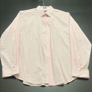 Men's Express Button down pink Dress Shirt
